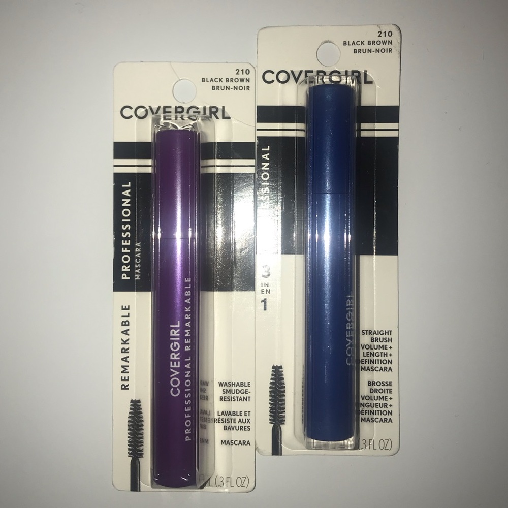 2 covergirl mascaras